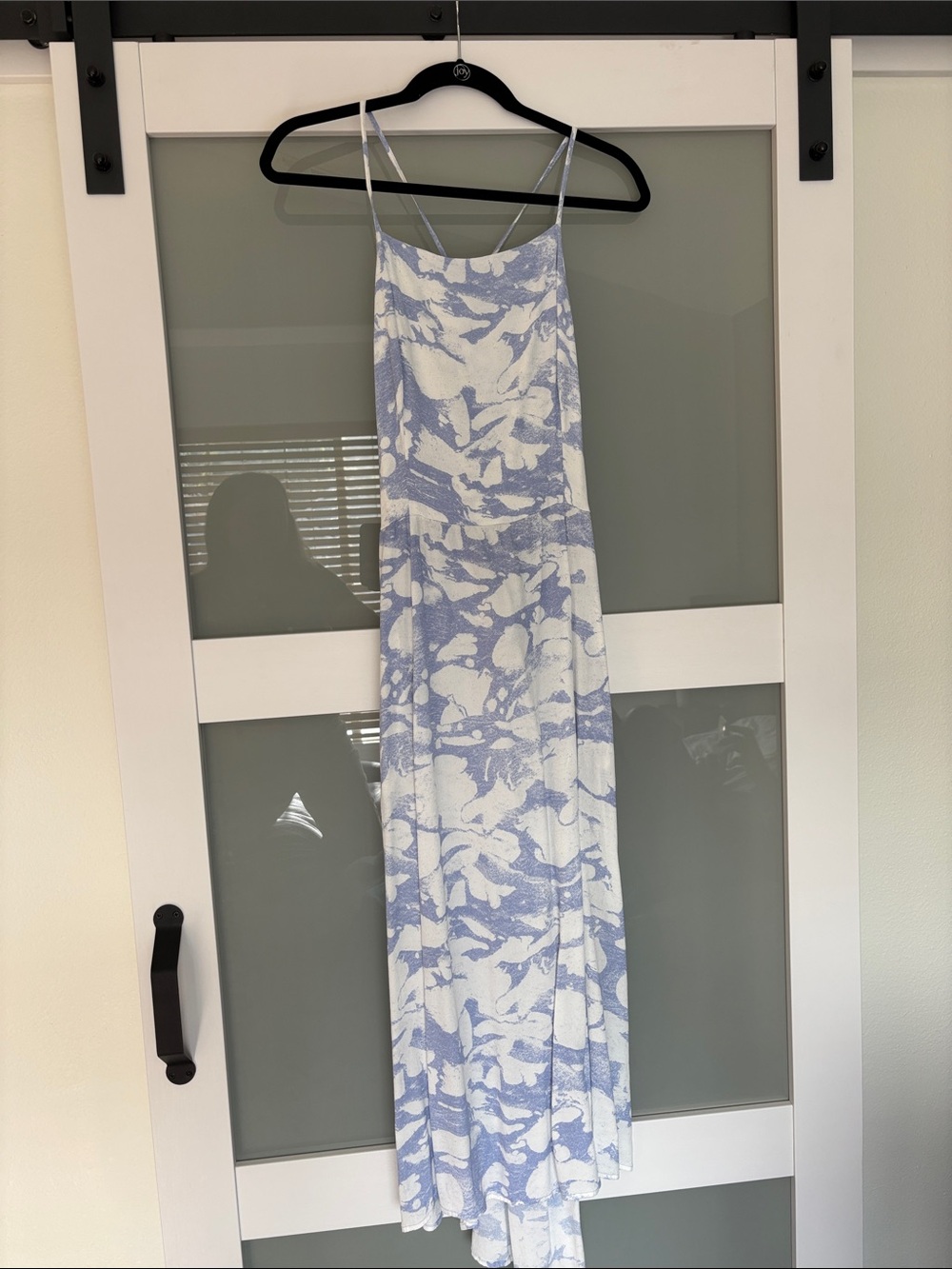 Open edit open back midi dress